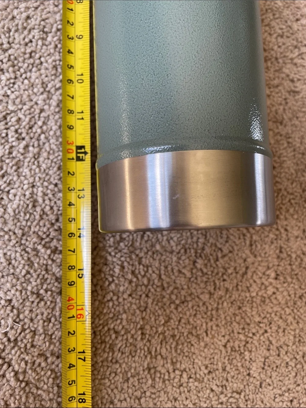 Vintage Stanley Thermos Coffee Green Outdoor Camping Canteen Insulated Army